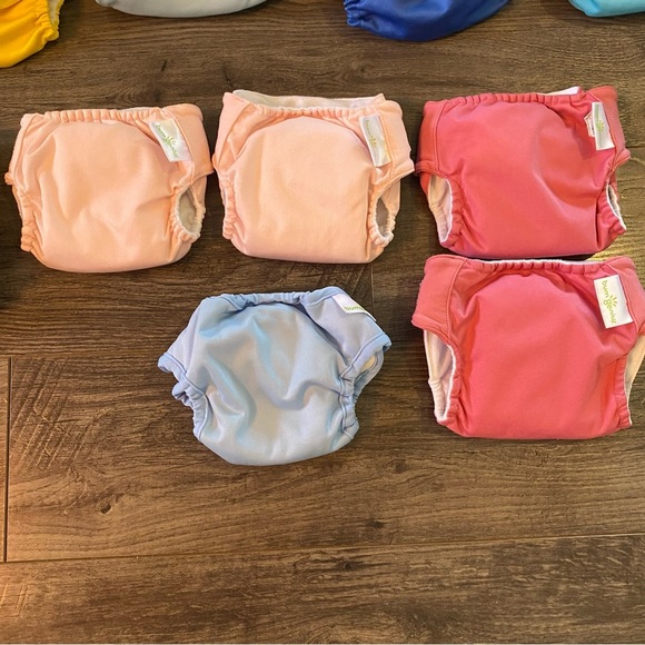 Cloth Diaper lot 98 Pieces Kawaii Baby Apple Cheeks Bum Genius - Picture 11 of 16